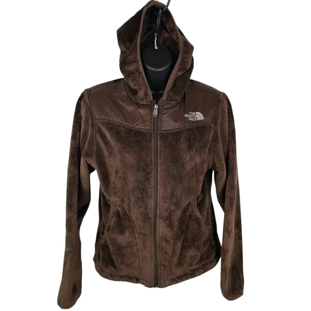 The North Face Osito Full-Zip Fleece Jacket Girls XL Cocoa Brown Fleece Hoodie